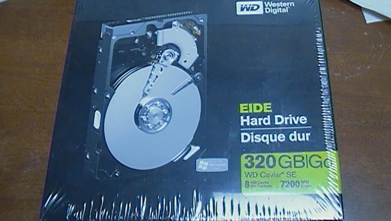 Western Digital EIDE ハードドライブ 320 GB Western Digital Car SE 8 MB キャッシュ 7200 RPM