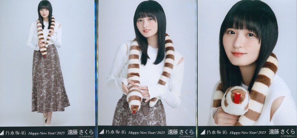 乃木坂46 WebShop限定 遠藤さくら Happy New Year! 2025 干支 巳