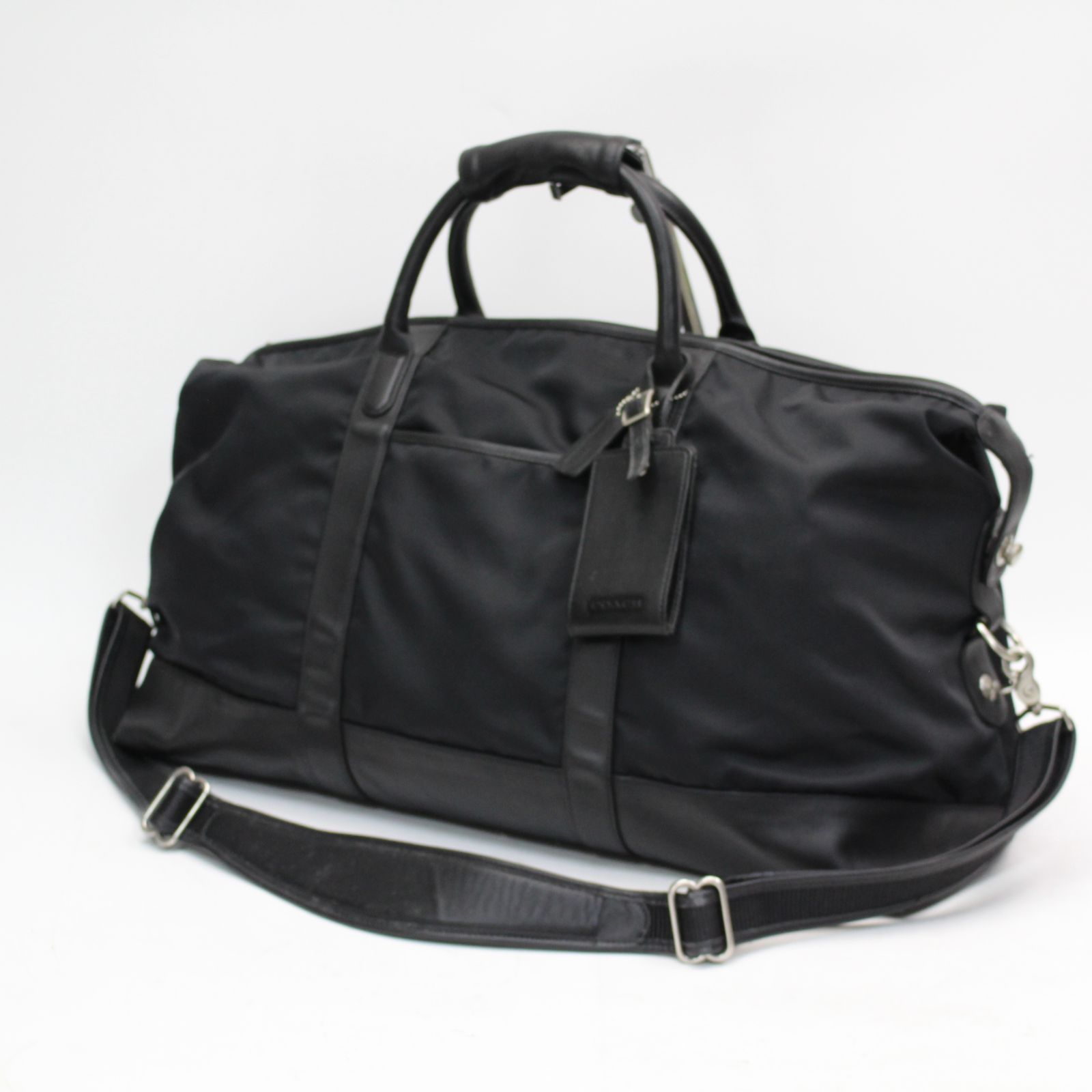 【美品】COACH 5497 ボストンバッグ 旅行バッグ 2way 大容量 黒 559)COACH コーチ 2WAYボストンバッグ R-5497 ブラック 黒 旅行