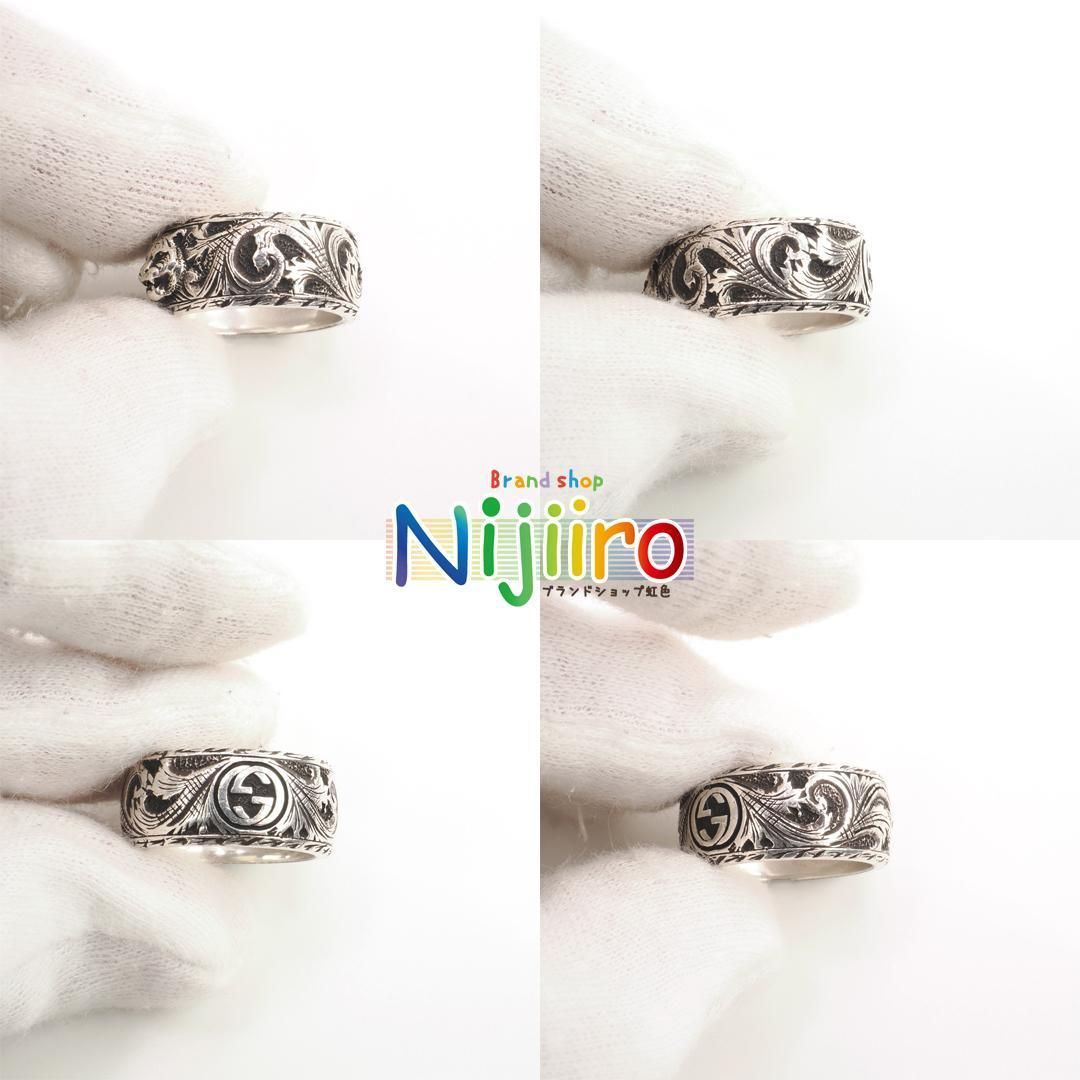 ほぼ新品】グッチ タイガーヘッド 925 リング シルバー 指輪