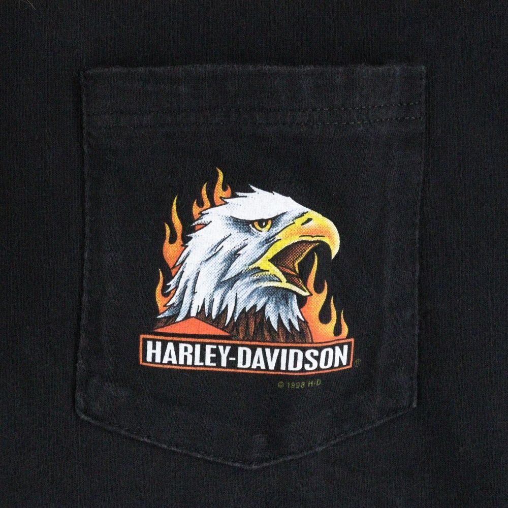 HARLEY DAVIDSON (ハーレーダビッドソン) 90s 胸ポケット イーグル