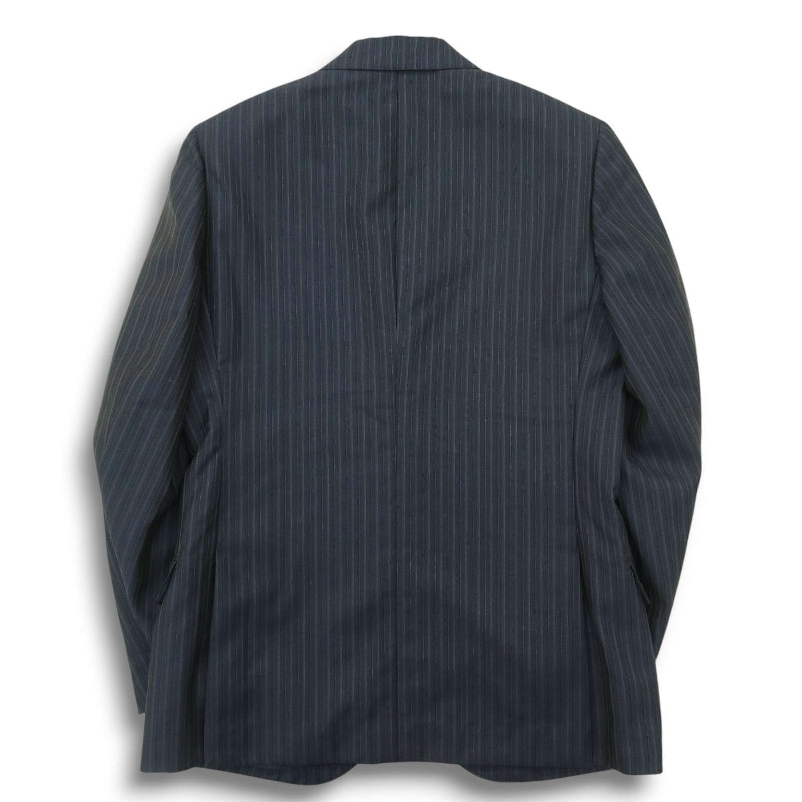 お得な情報満載 美品☆ RadmesS MEN'S BIGI メンズビギ 春夏 背抜き ストライプ スーツ