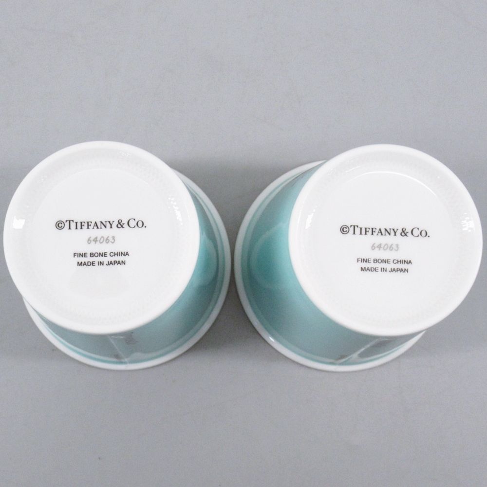 Tiffany キャットストリート 限定ボーンチャイナ ロゴ入り