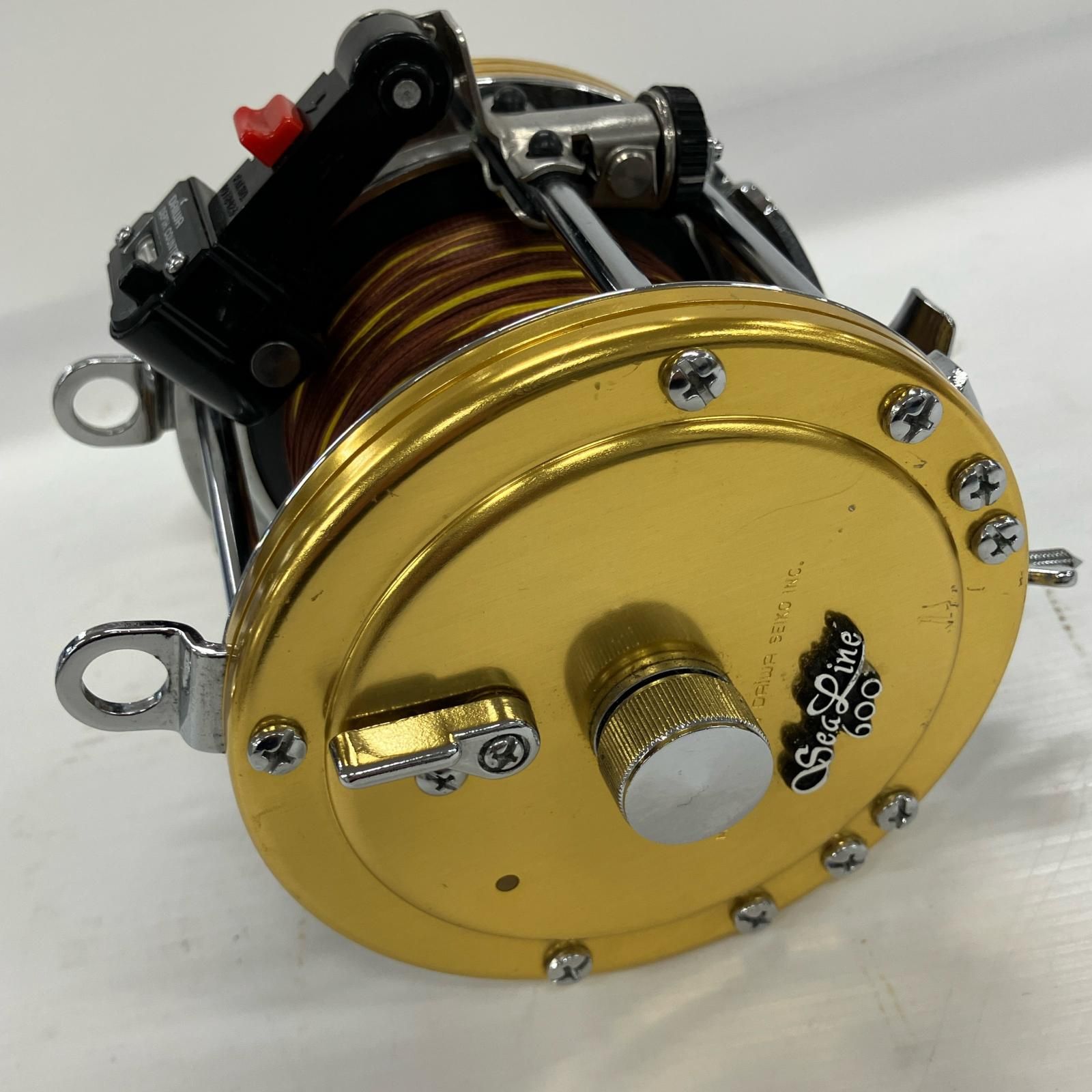 DAIWA ダイワ 釣り用品 リール 両軸リール シーライン 600 カウンター付き