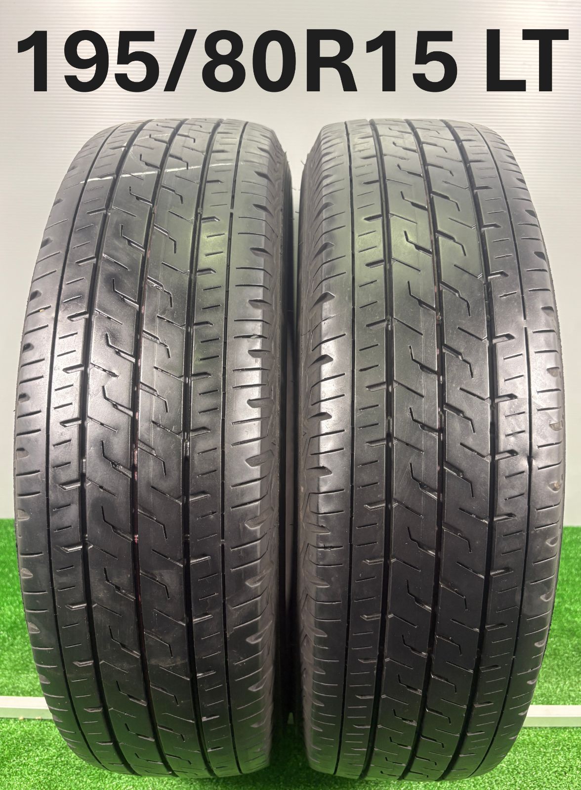 195 80R15LT ブリヂストン R710 製 2本 夏タイヤ ノーマル TA579