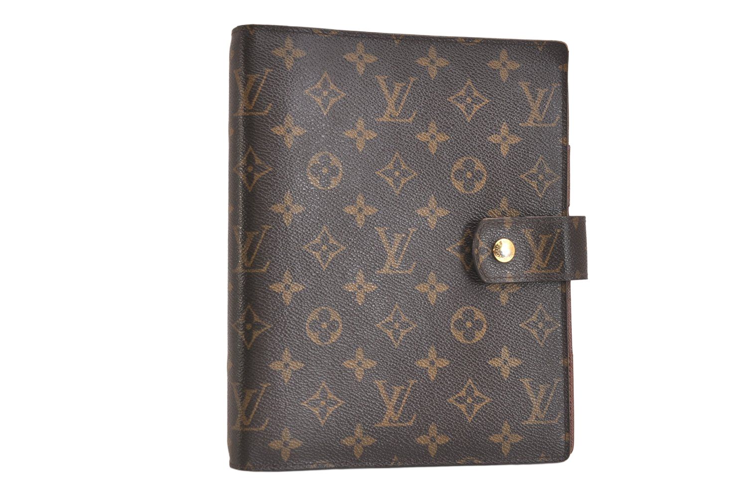 LOUIS VUITTON ルイヴィトン モノグラム アジェンダ GM 手帳カバー R20106 LV 2714N