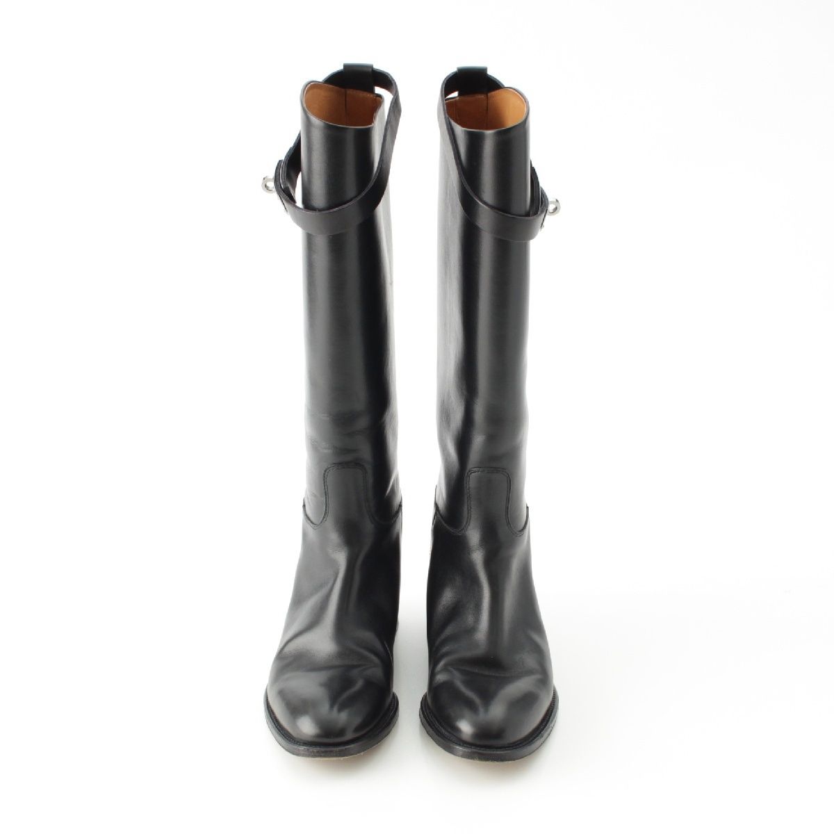 エルメス ケリー ジャンピング レザー ジョッキー ロング ブーツ