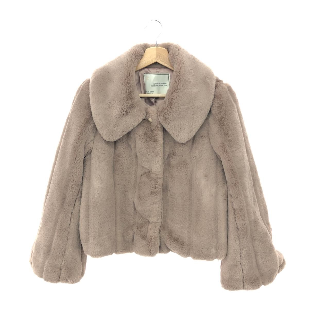 Herlipto Winter Love Faux Fur Coat Sサイズ Herlipto winter