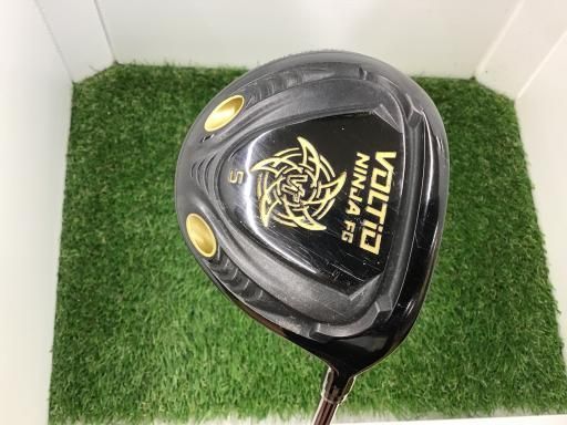 VOLTIO NINJAＧ　5w 未使用 中古】 カタナゴルフ VOLTiO NINJA FG(ブラック) 5W