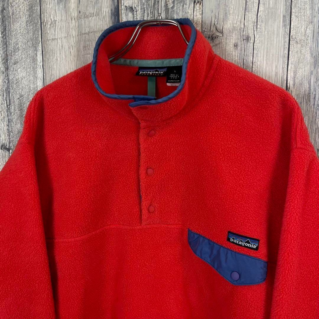 激安販売中。 patagonia パタゴニア シンチラ スナップT フリース ジャケット L