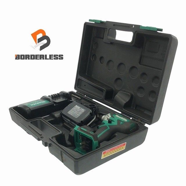 比較的 makita マキタ 18V 充電式インパクトドライバー MTD002D バッテリ1個 1.5Ah 充電器 ケース付 コードレス DIYモデル116027