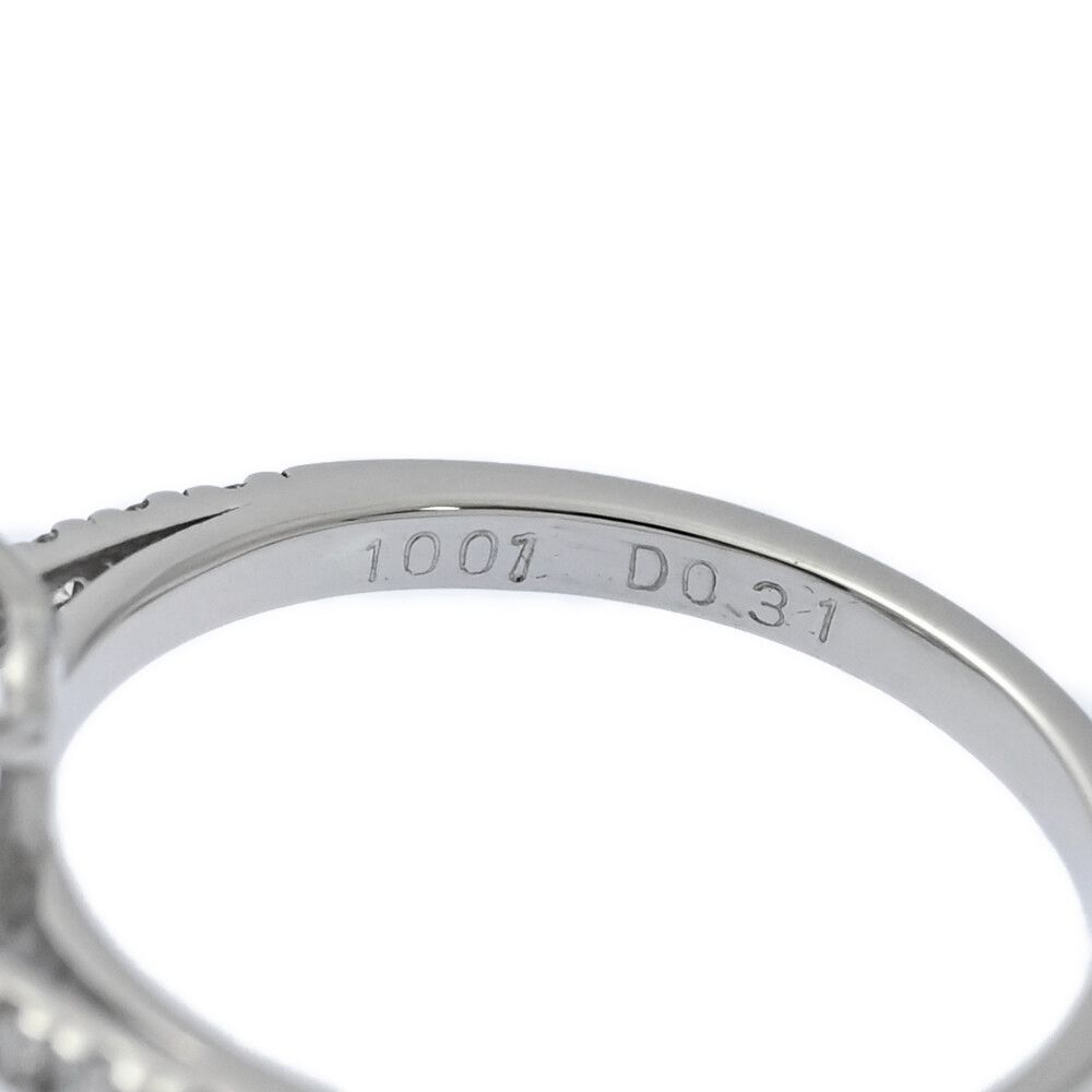 1.000ct/FD:0.31ct/取り巻きセッティング・ハーフエタニティ 1P