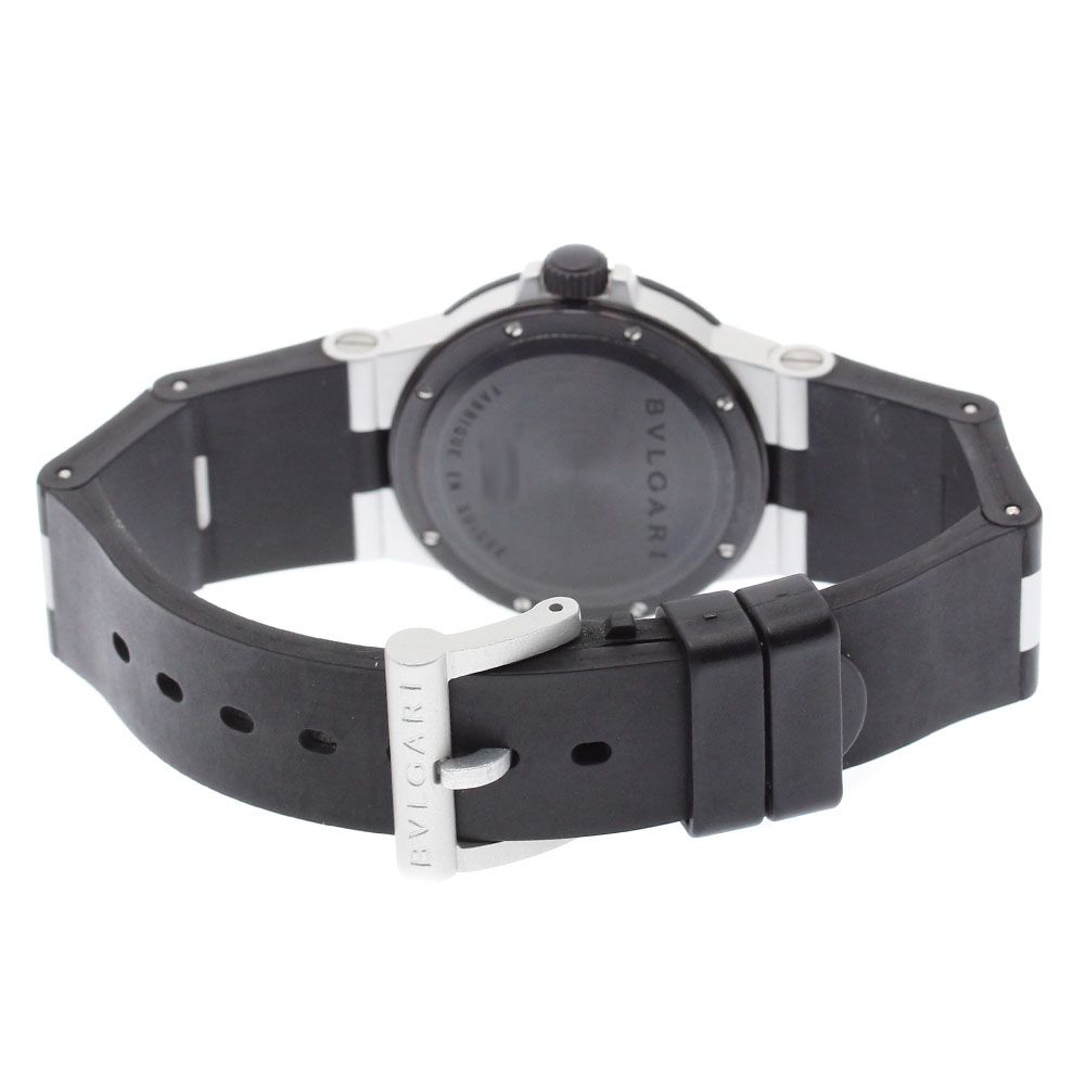ブルガリ BVLGARI AL32A アルミニウム デイト クォーツ ボーイズ良品箱 