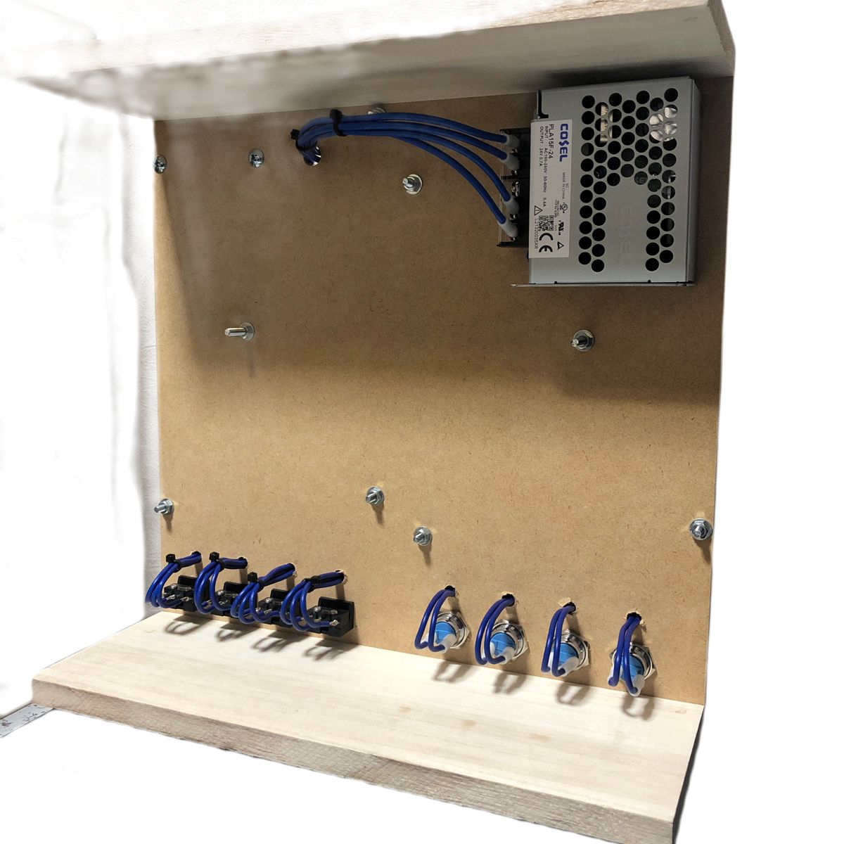 【中古】【自作】技能検定　機械保全　電気系保全作業　3級検定盤　※参考書付き 機械保全電気系実技試験検定盤 電気保全 実技試験 7点セット