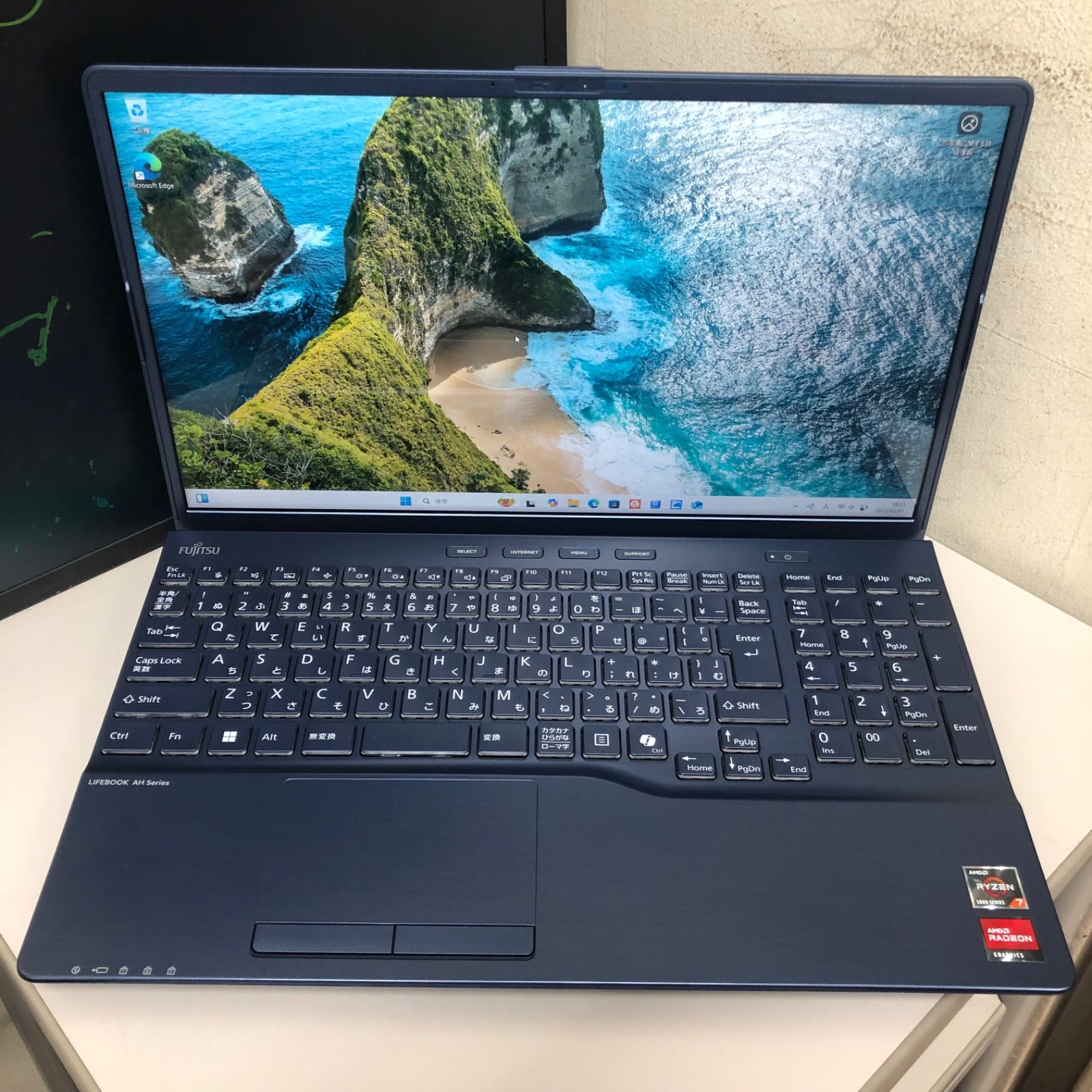 明*ん様 FMV LIFEBOOK AH480/J FMVA480JLA メタリ 富士通 LIFEBOOK AH480/J メタリックブルー ［FMVA480JLA