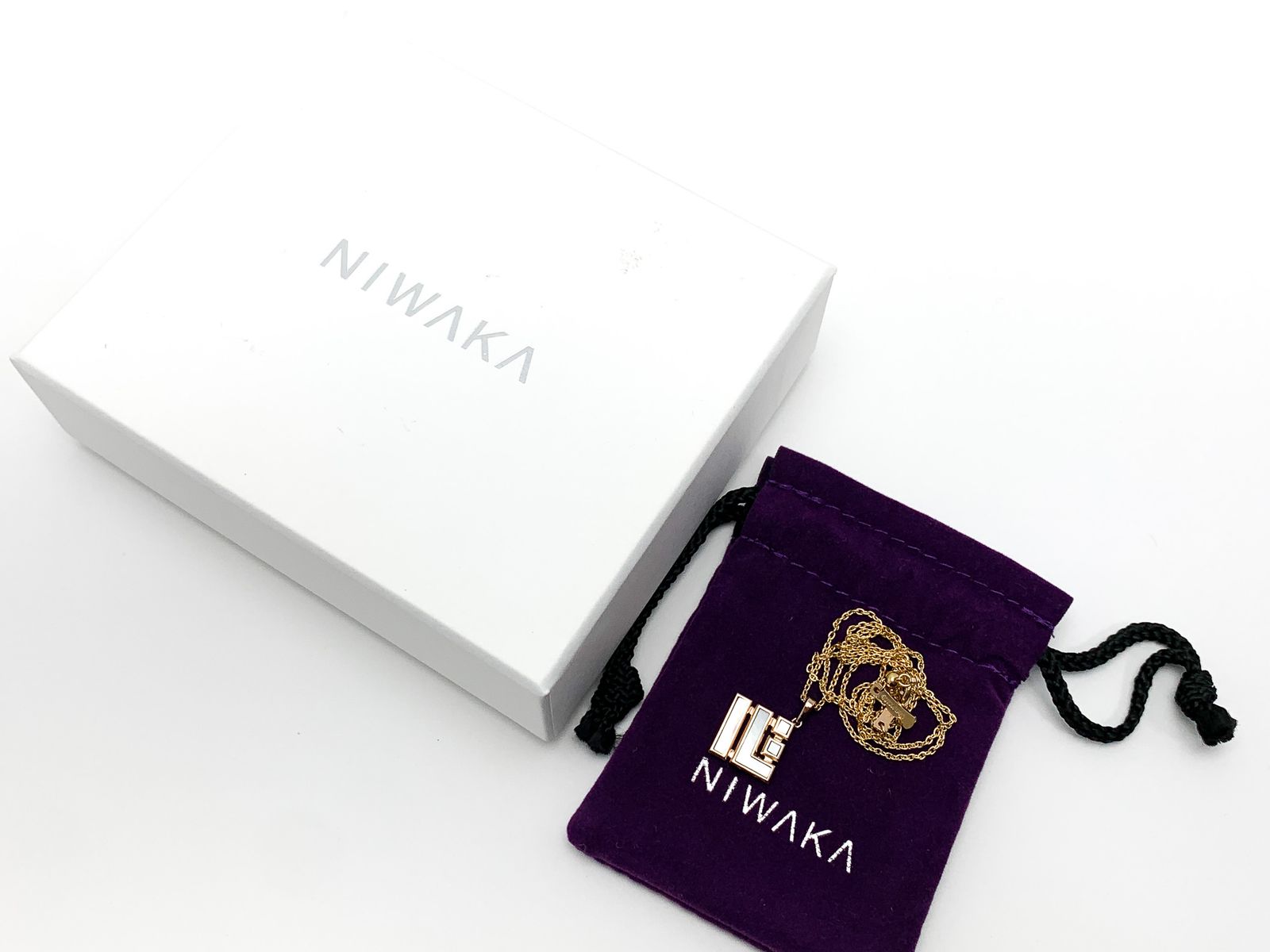 NIWAKA 俄 750 K18PG 18金ピンクゴールド ペンダント NIWAKA 俄 750 K18PG 18金ピンクゴールド ペンダント