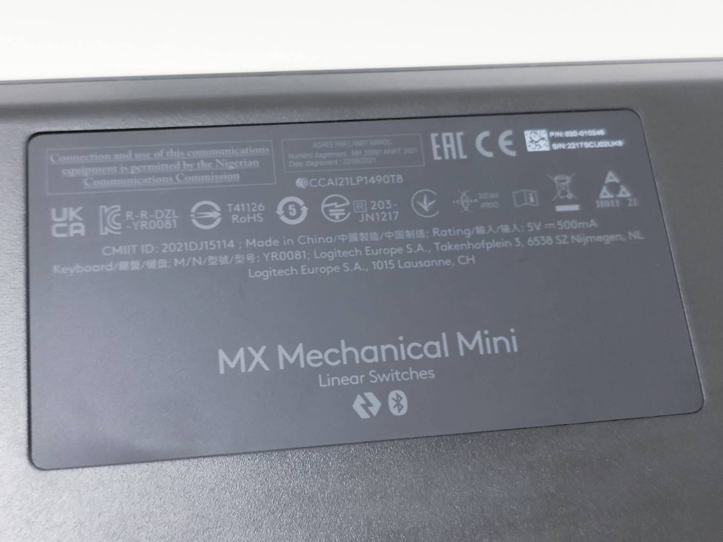 Logicool MX Mechanical Mini YR0081 ワイヤレスキーボード 日本語配列 CHRISTIANNAURATH_COM_BR