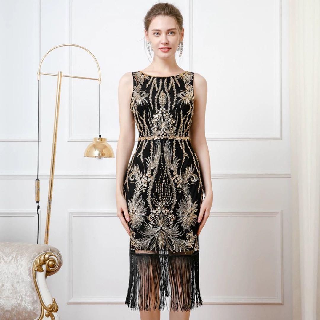 ダンスパーティーにオススメ！スパンコールで華やか&エレガントなワンピース❤️ ダンスパーティーにオススメ！スパンコールで華やか&エレガントな