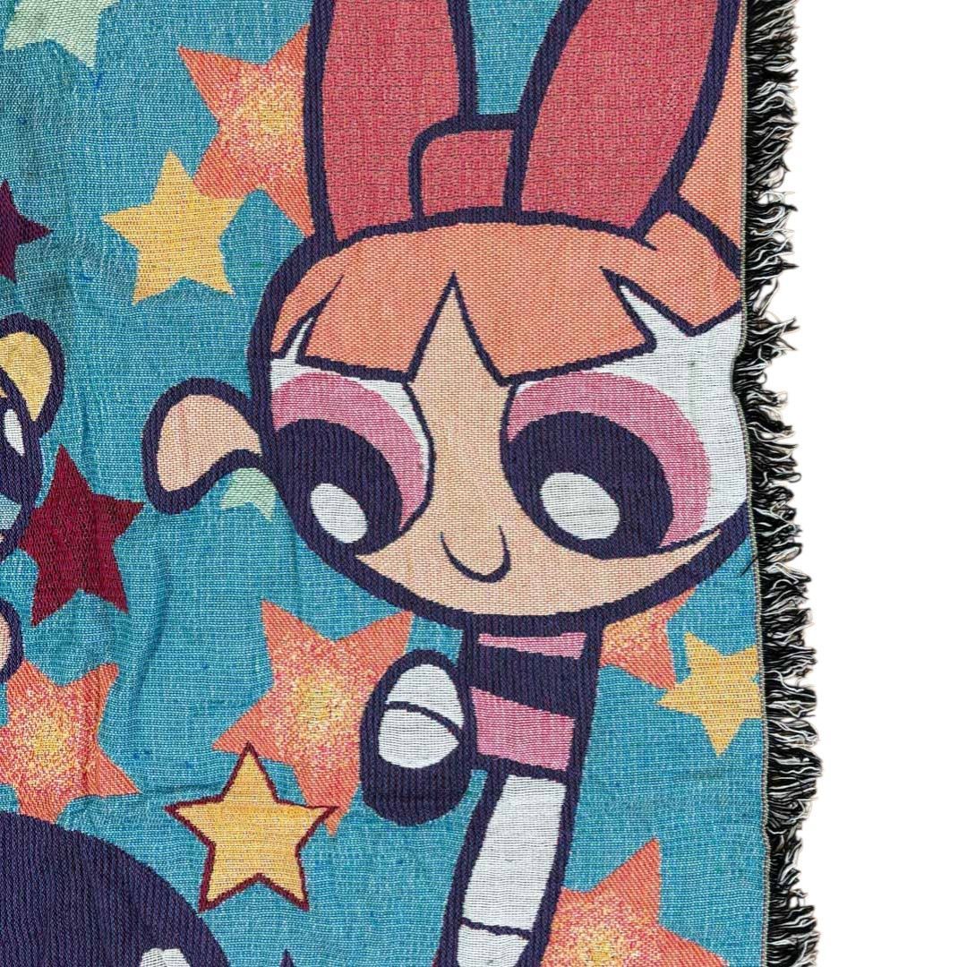 vintageラグ カーペット パワーパフガールズ アニメ 1662 - メルカリ