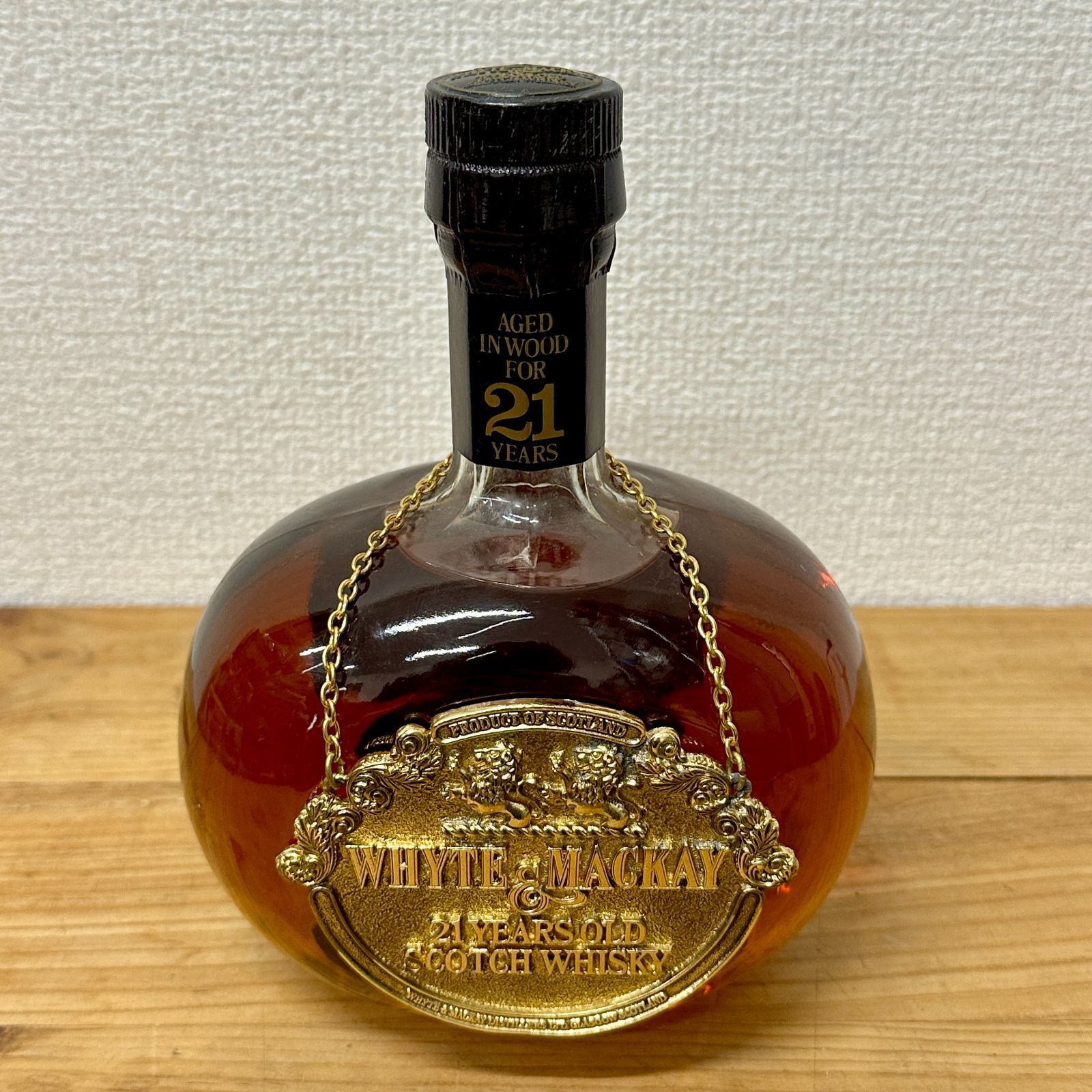 【未開栓】WHYTE&MACKAY ホワイトマッカイ 21年　古酒 未開栓】WHYTE&MACKAY ホワイトマッカイ 21年 古酒 - メルカリ