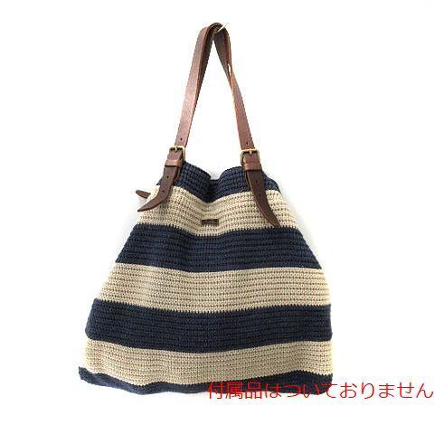 バーク Bark トートバッグ トートバッグ リネン ニット #73527# - メルカリ