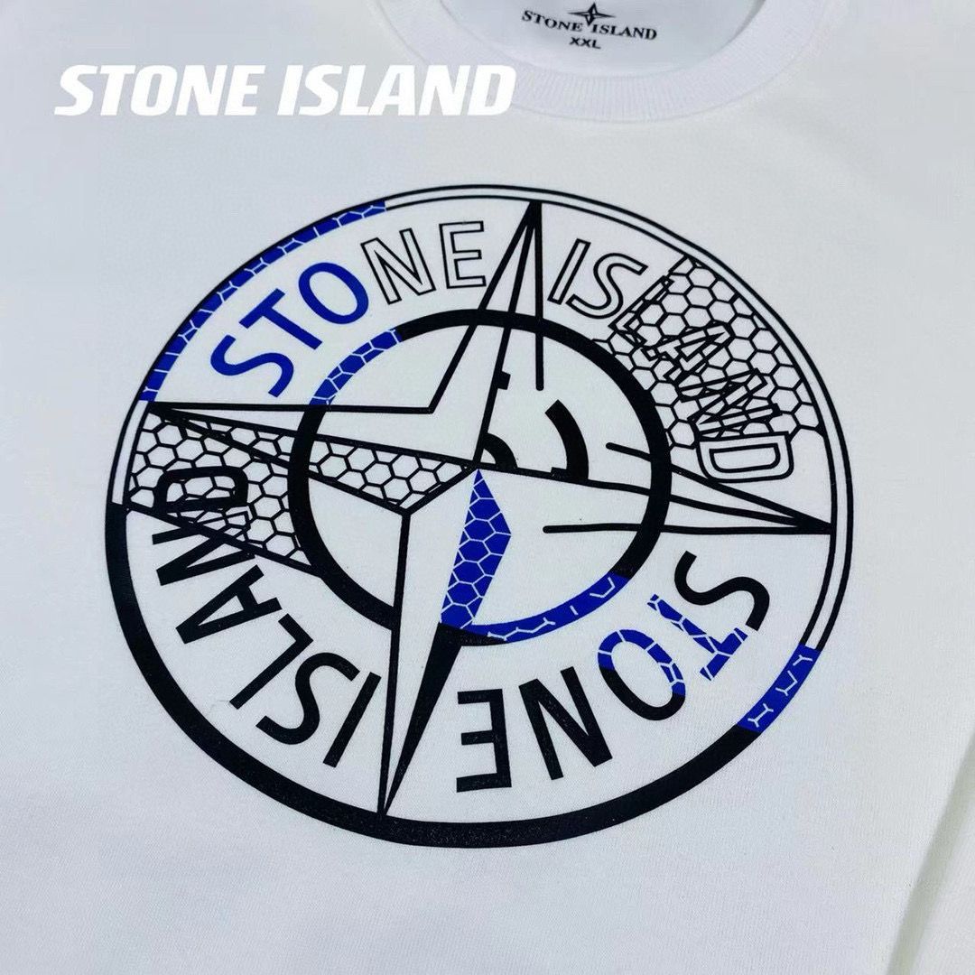 STONE ISLANDストーンアイランドパッチワークカップルスウェット