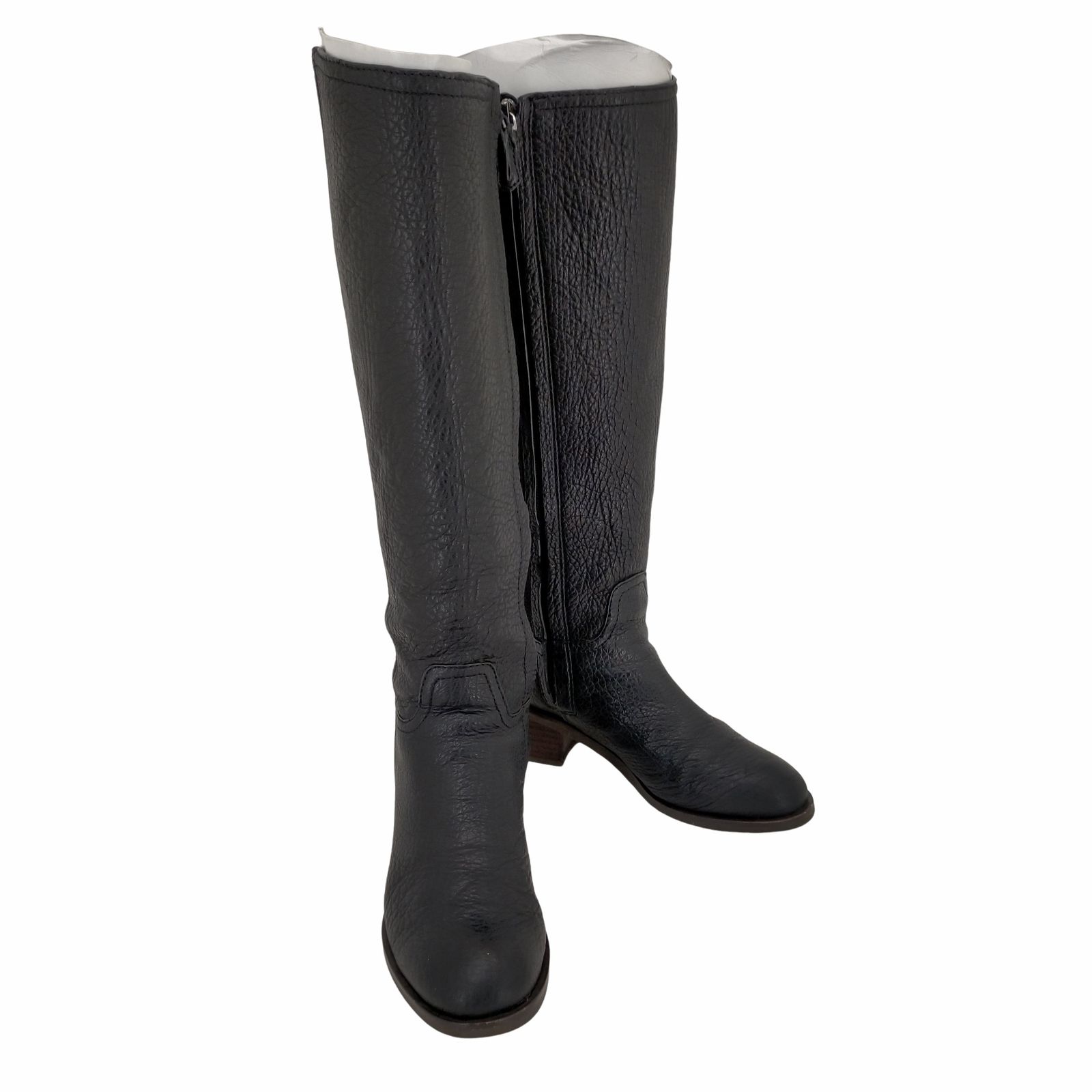 TORY BURCHトリーバーチブラック ロングブーツ トリーバーチ レザーロングブーツ レディース SIZE 5 M (XS) Tory