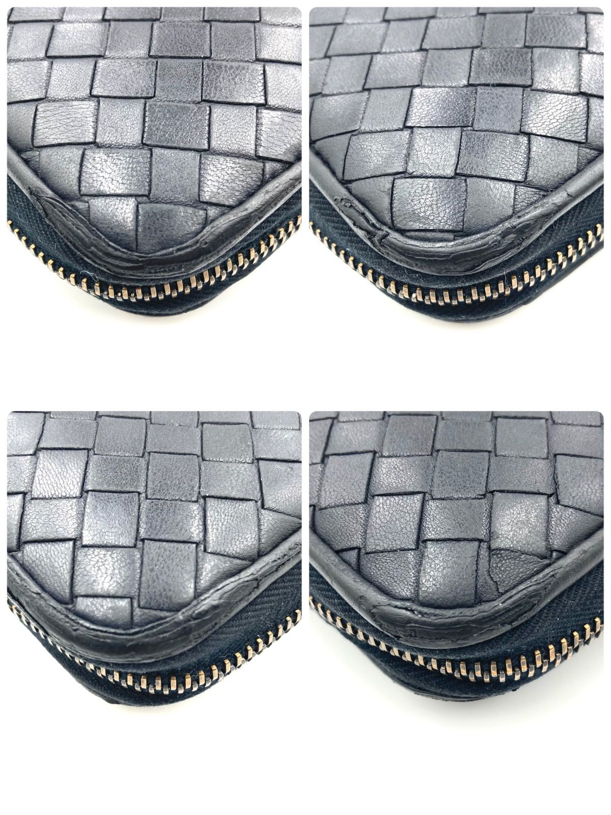 ボッテガヴェネタ ラウンドファスナー 長財布 財布 イントレチャート