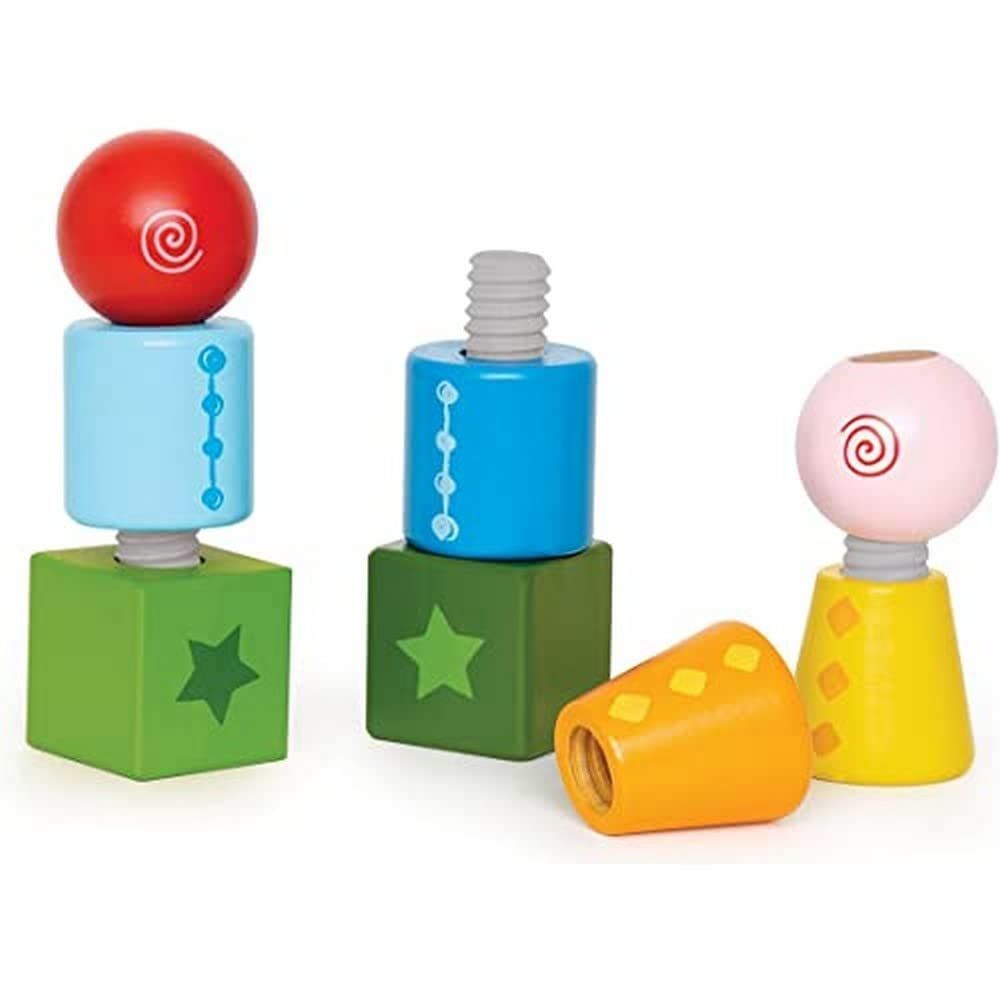 【新着】Hape(ハペ) ねじねじつみき E0416