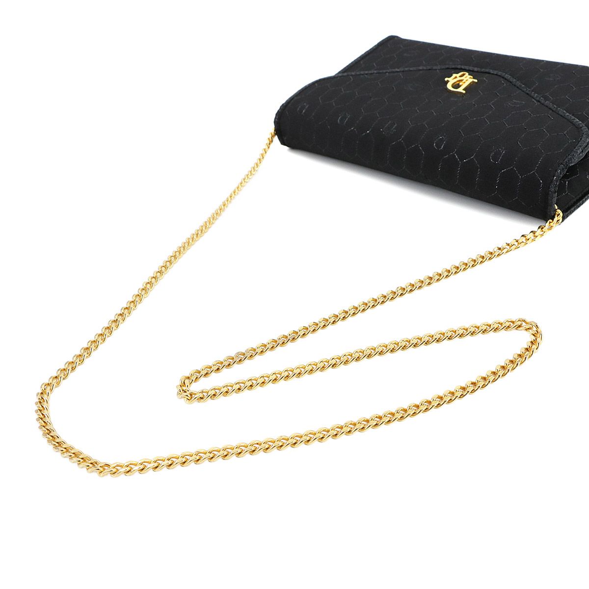 クリスチャン ディオール ハニカム 2way クラッチ ショルダー キャンバス 新品同様 クリスチャン ディオール Christian Dior ハニカム