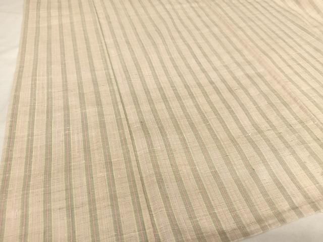 平和屋着物▽紅花紬 米沢 新田英行 新田間道 単衣