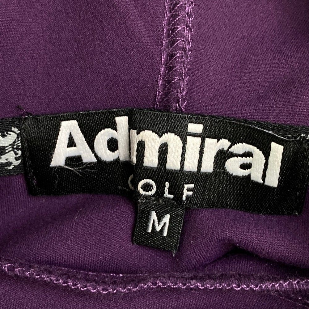 サイズ：M ADMIRAL アドミラル ; 長袖パーカー 総柄 パープル系 [240101426943] ゴルフウェア レディース ストスト ADMIRAL アドミラル ; 長袖パーカー 総柄 パープル系 サイズ：M