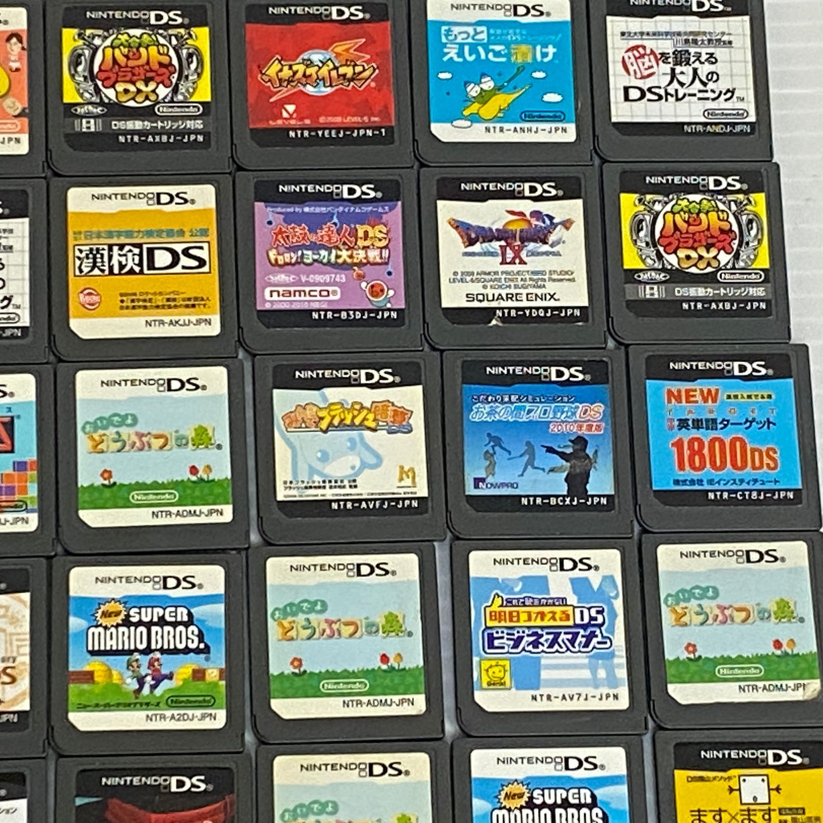 ニンテンドーDS - DSソフト＋3DSソフト　全40点まとめて　USEDジャンク品 △60 ニンテンドーDSソフト 100本 まとめ [Nintendo DS