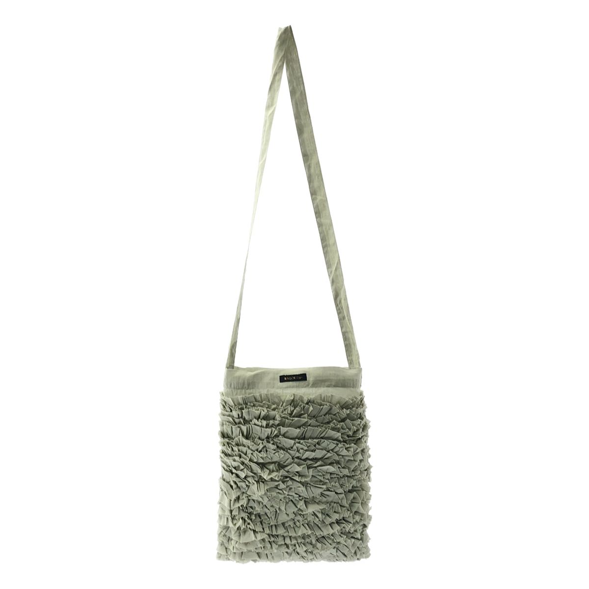 R - D.M.Co- | オールドマンズテーラー | FRILL ONE SHOULDER BAG フリル ワンショルダーバッグ | F | Eucalyptus | ユーカリピタス | レディース
