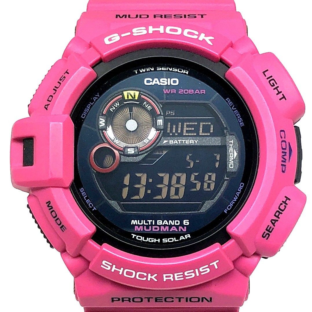 G-SHOCK ジーショック GW-9300SR-4 メンインサンライズパープル 電波ソーラー ツインセンサー搭載 ピンク 2015年10月発売