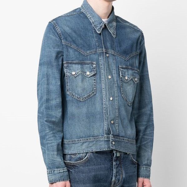 RRL ダブルアールエル 23SS Hewson Indigo Denim Western Jacket