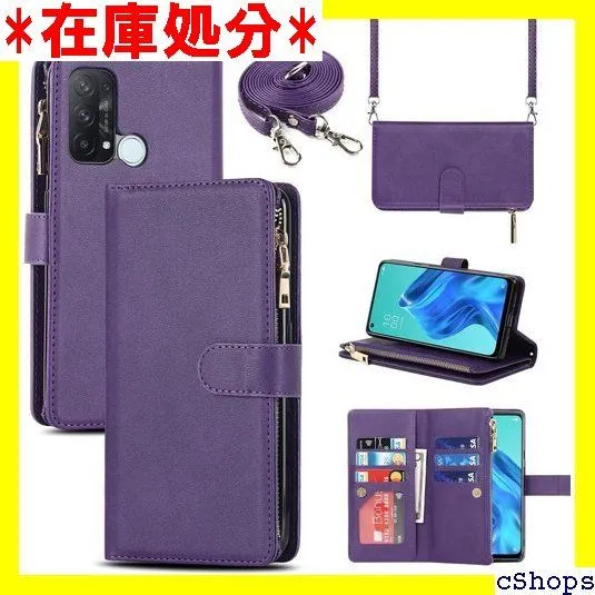 Pelanty for OPPO Reno5 A 縄掛けケース手帳型 携帯カバー 肩掛け斜