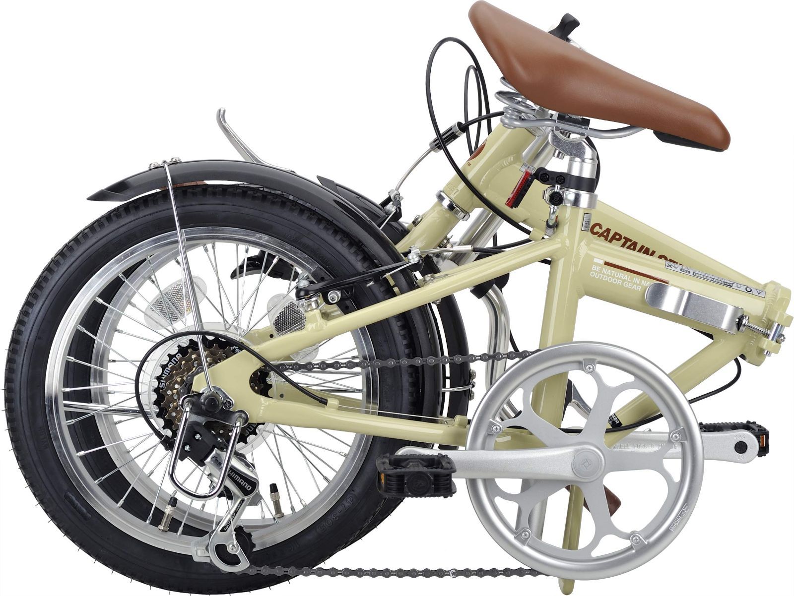 AL 16インチ 折りたたみ自転車 STAG) アルミフレーム 軽量 [ 重量約