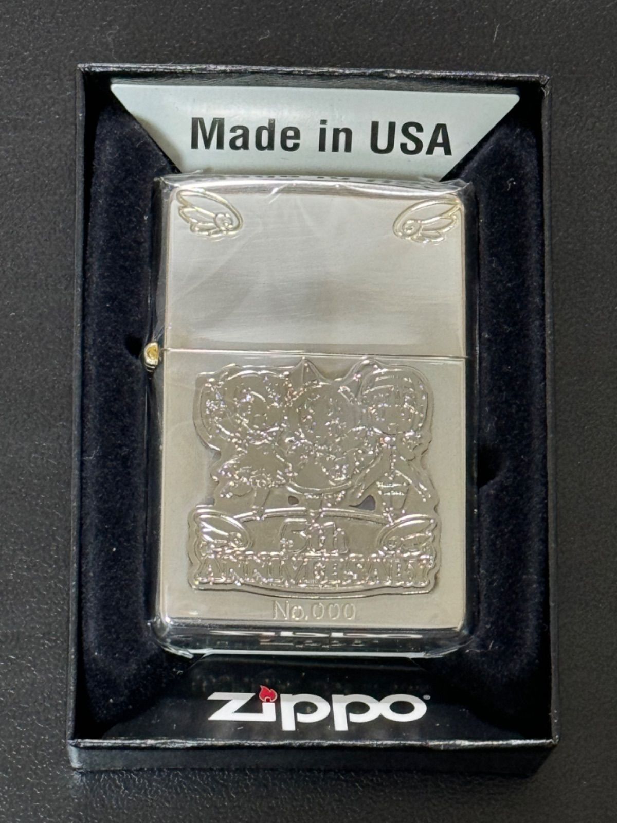 zippo 怪盗天使 ツインエンジェル 希少 NO.000 5周年記念 アニメ 3面 
