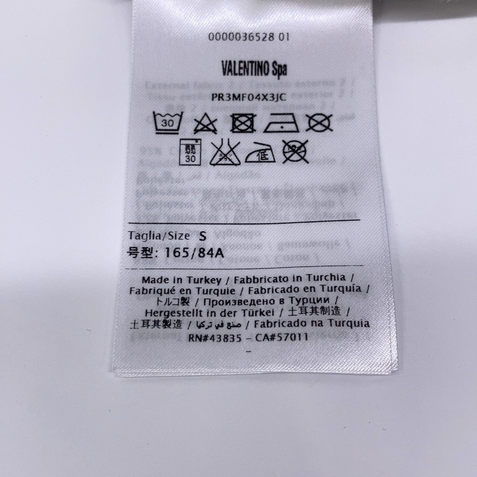 【最新入荷】 VALENTINO ヴァレンティノ Spa PR3MF04X3JC ｸﾞﾚｰ×ﾌﾞﾗｯｸ ﾚｰｽ ｽｳｪｯﾄ 切り替え ﾄｯﾌﾟｽ S 品数豊富。