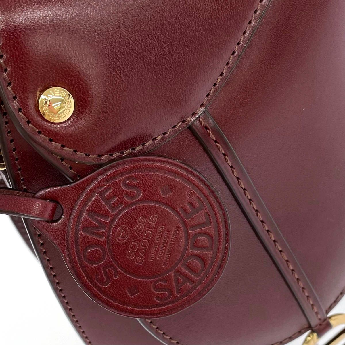 美品 SOMES SADDLE ソメスサドル ドレッサージュ 2WAY ショルダー 