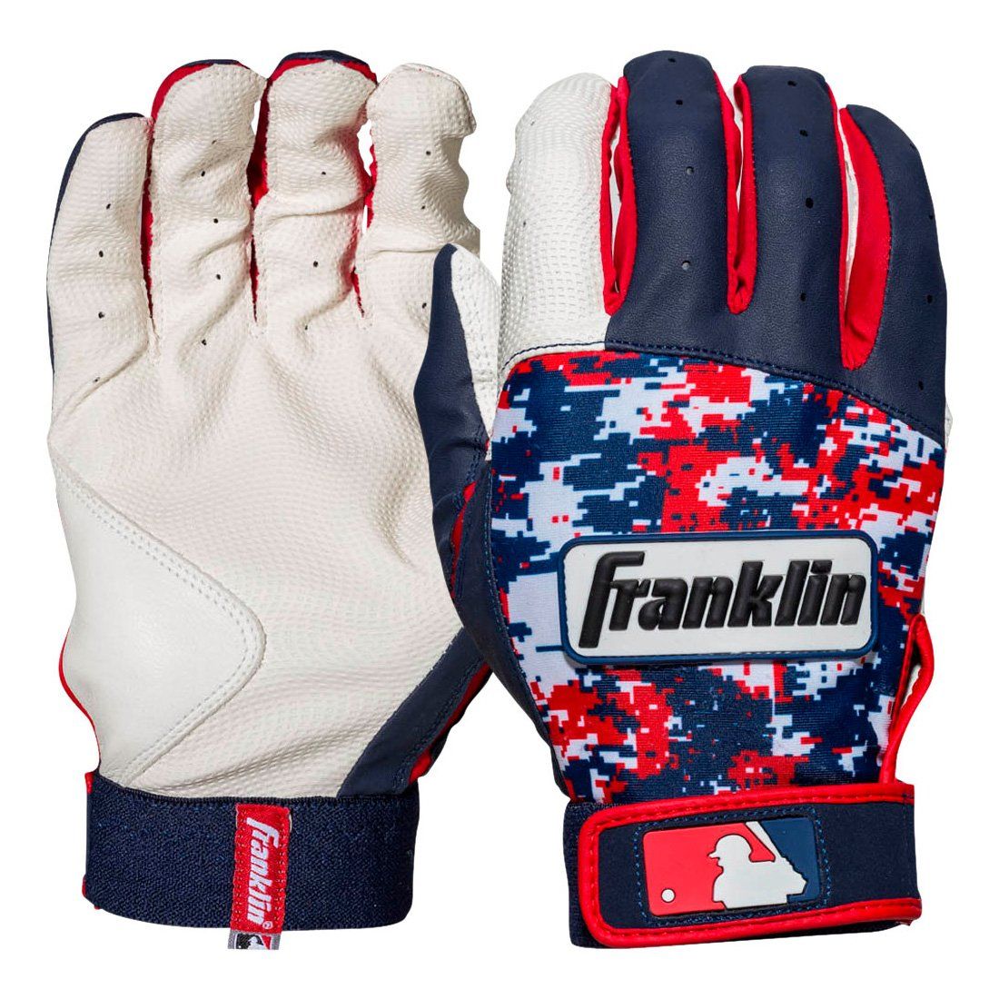 FRANKLIN ADULT DIGITEK SERIES BATTING GLOVES 21062F (USA MENS (S)) マルチカラー [並行輸入品]