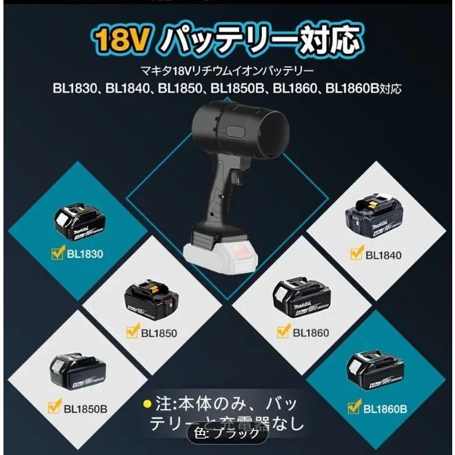高効率120000RPM無段階風量調整 小型70mm特大ターボファンブロー