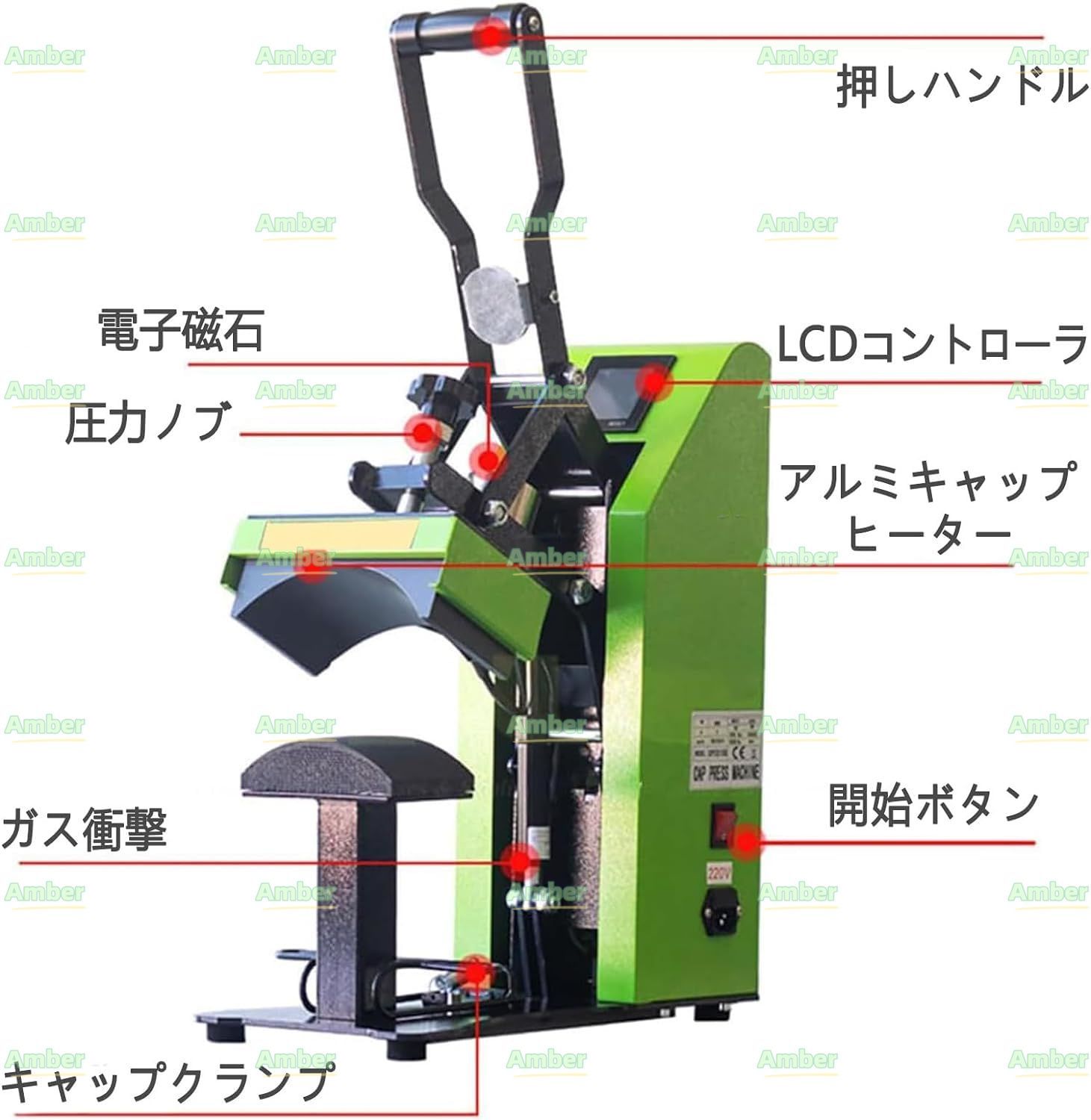 熱プレス機 小型 手動 熱転写プレス本体 熱転写プレス機 1Ton ヒートプレス 二重加熱 熱転写機 ロジンプレス機 ポータブル Tシャツプリンター  デジタルLCD 多機能 ビジネスに 110V 6*12CM - メルカリ