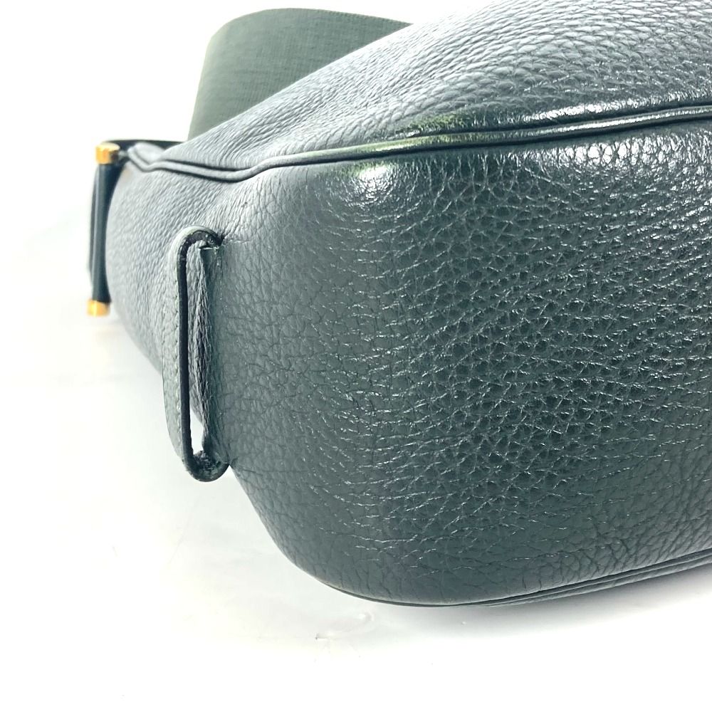 HERMES エルメス ショルダーバッグ サコ レザー