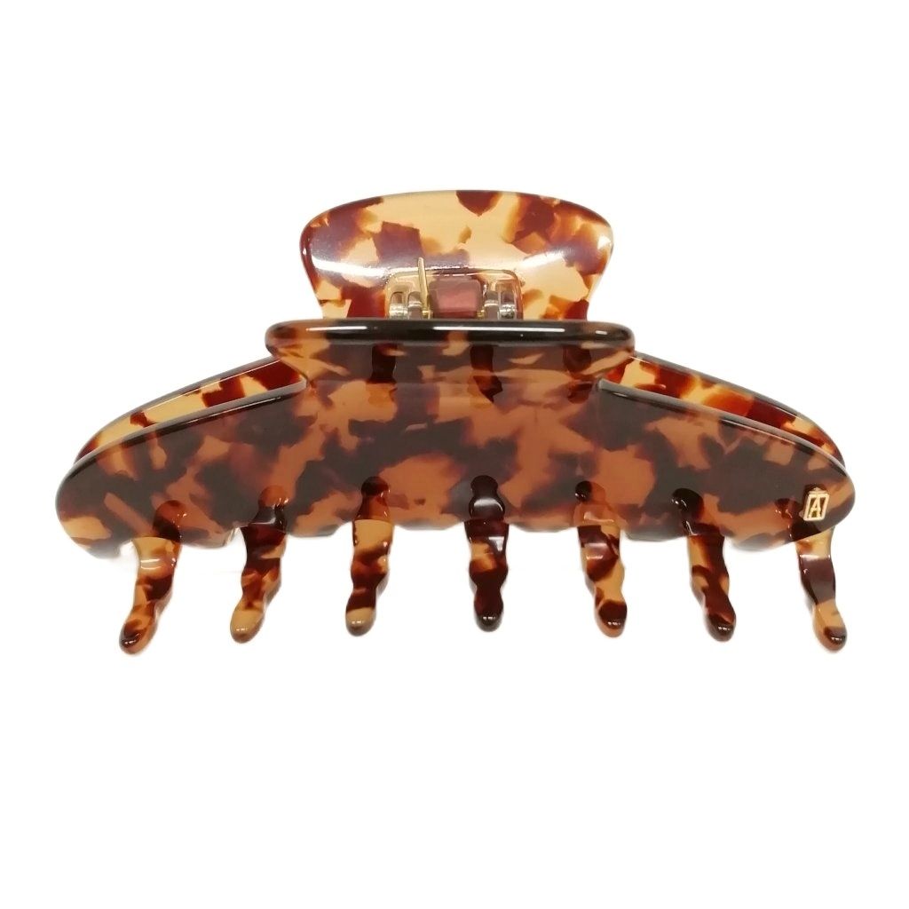 アレクサンドルドゥパリ Alexandre De Paris ACCL-7706-W ヘアクリップ L ヘアアクセサリー ブラウン系