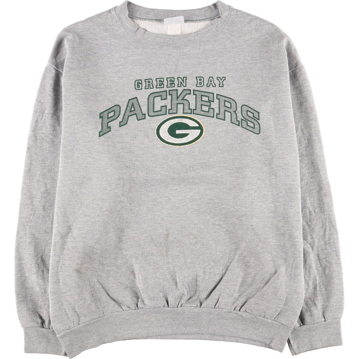 古着 90年代 CSA NFL GREEN BAY PACKERS グリーンベイパッカーズ スウェットシャツ トレーナー USA製 メンズL ヴィンテージ/eaa415224