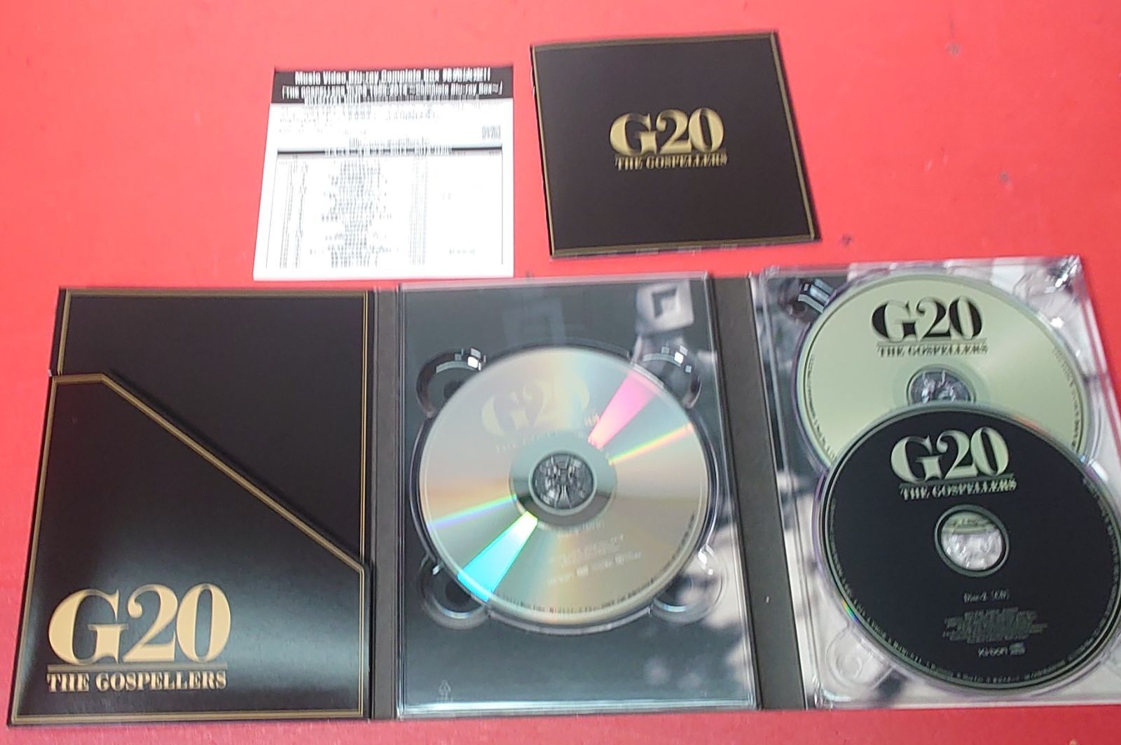 【ゴスペラーズ】G20 コンサートパンフレット・CD・DVDセット ゴスペラーズ】G20 コンサートパンフレット・CD・DVDセット