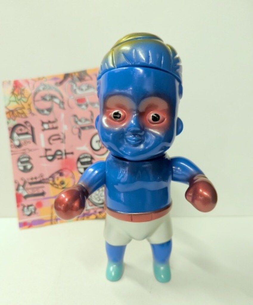 Blood Guts Toys izumonster ピポパ ボクシング 青成型 Blood Guts Toys Izumonster ピポパ ボクサー 青成型/メタ赤/銀