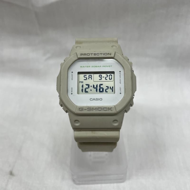 【美品】G-SHOCK DW-5600M ベージュ DW-5600M-8JF | CASIO